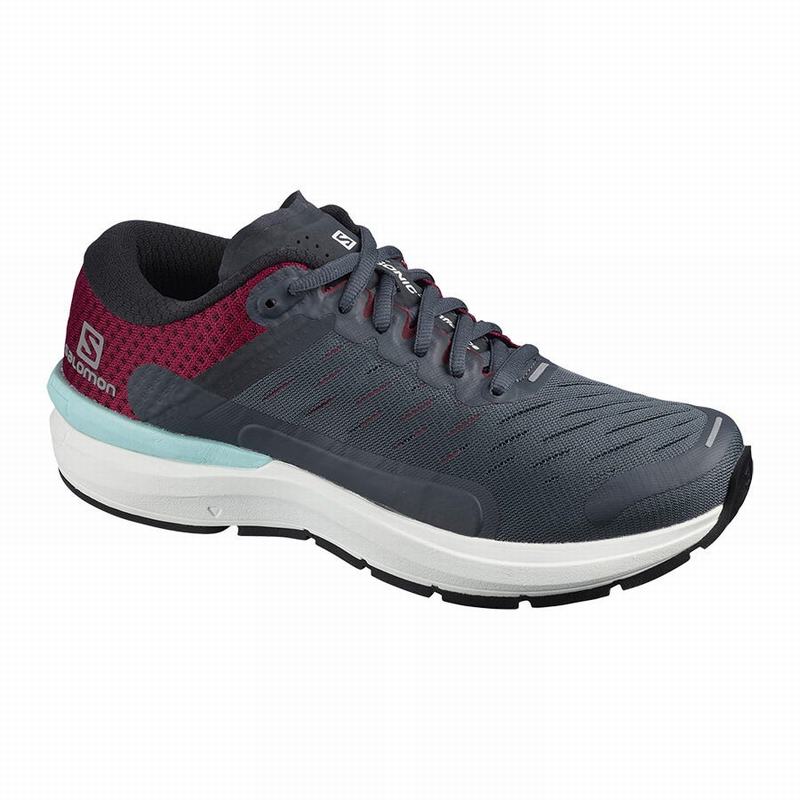 SALOMON SONIC 3 CONFIDENCE W Philippines - Women's Running Shoes - Grey/White | 652749-SOF